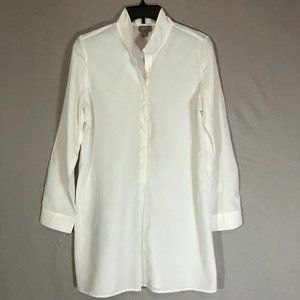 SALE! - J. Jill Silk Blend Cotton Tunic Shirt